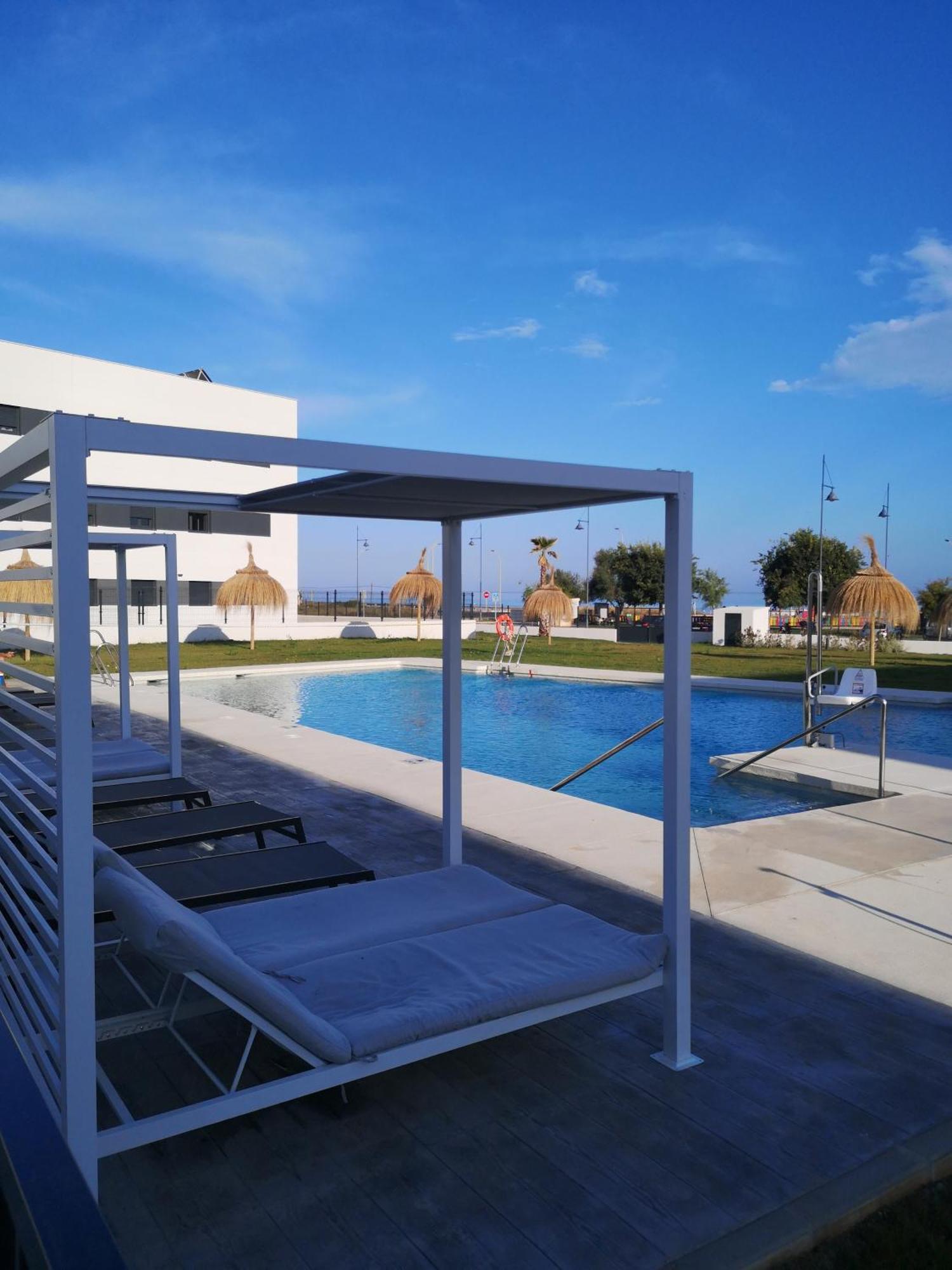 מאלגה Apartamento Playa Valle Niza מראה חיצוני תמונה